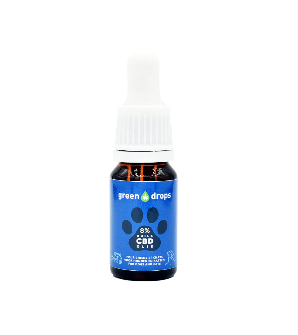 Huile de CBD animaux 8 %