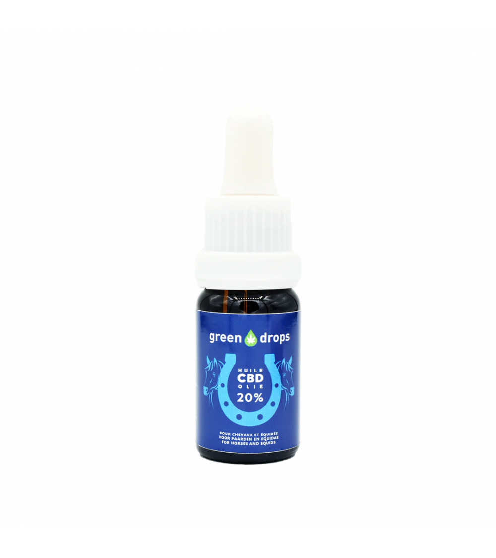 Huile CBD chevaux 20 %