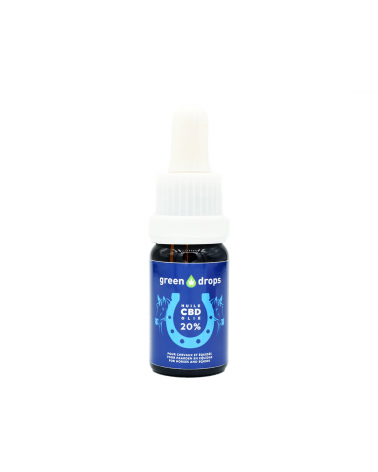 Huile CBD chevaux 20 %