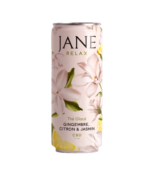 Jane Thé vert CBD Gingembre