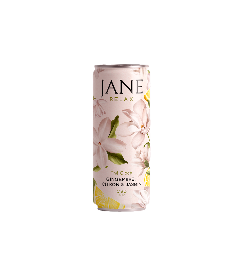 Jane Thé vert CBD Gingembre