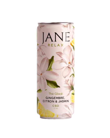 Jane Thé vert CBD Gingembre