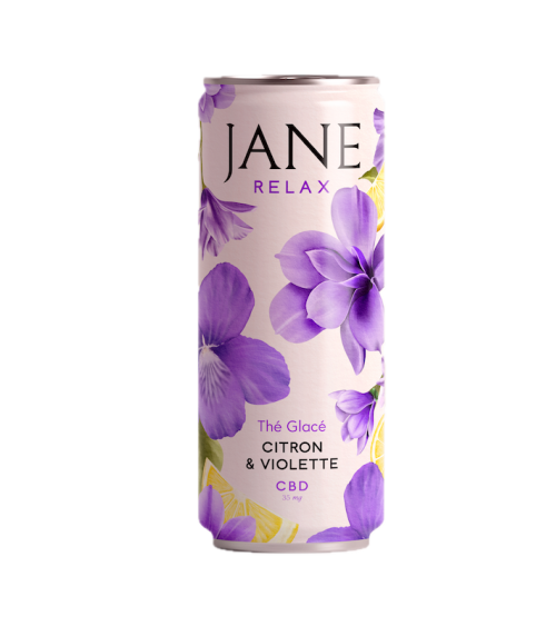 Jane Thé Vert CBD Violette