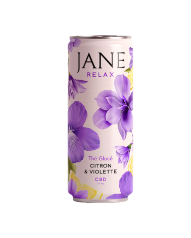 Jane Thé Vert CBD Violette